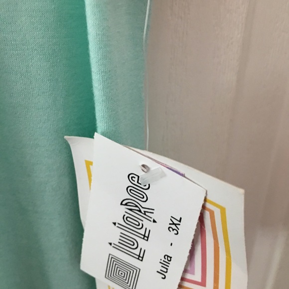 LuLaRoe Julia dress NWT sz 3XL - Picture 3 of 3